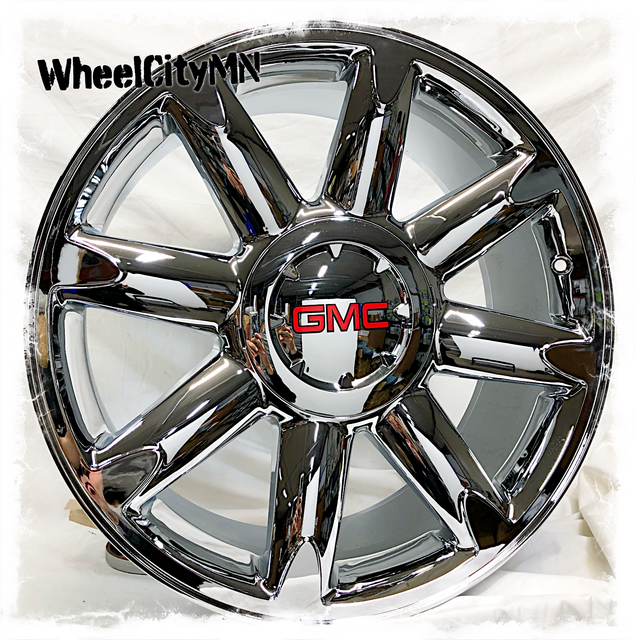 20 inch chrome 2008 2009 2010 GMC Yukon Denali OE replica wheels 5304