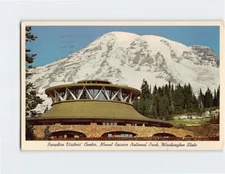 Postcard Paradise Visitors Center Mount Rainier National Park Washington USA