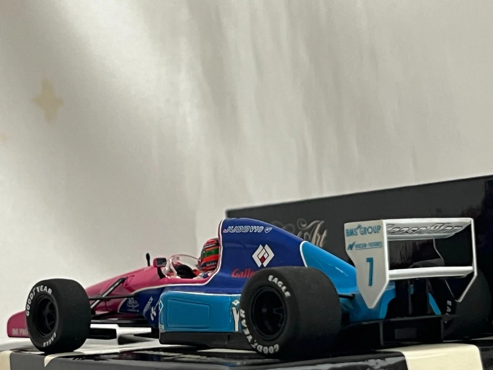 1/43 Brabham Judd BT60 F1 1992 #7 Eric Van De Poele Minichamps used - Image 4 of 4