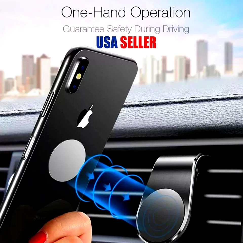 Soporte Sostenedor Estante Magnetico De Telefono Celular Para Auto Carro Coche - Image 4 of 4