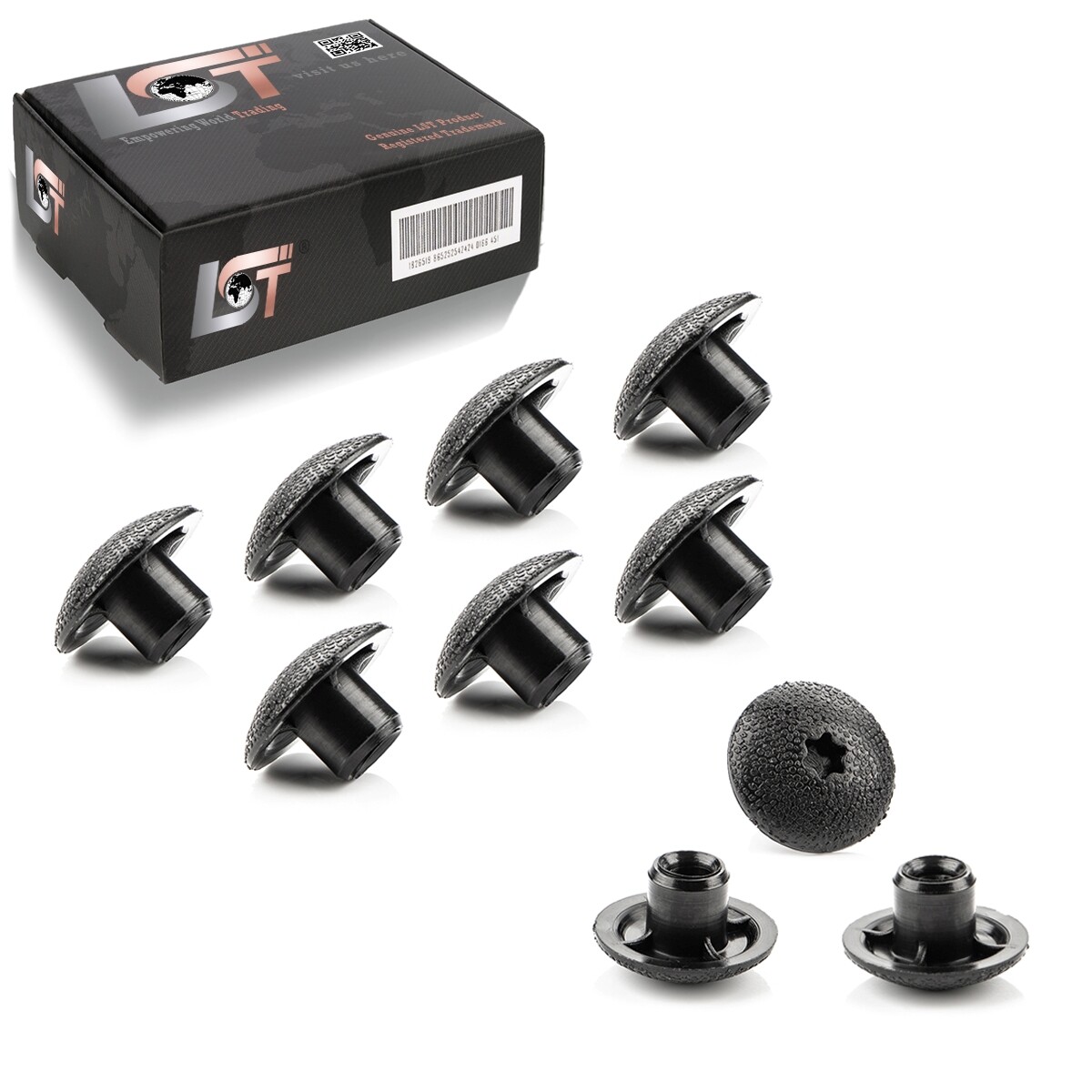 10x Rear Bumper Mounting Clip for OPEL Corsa C Meriva A Vectra B Ø 9 mm