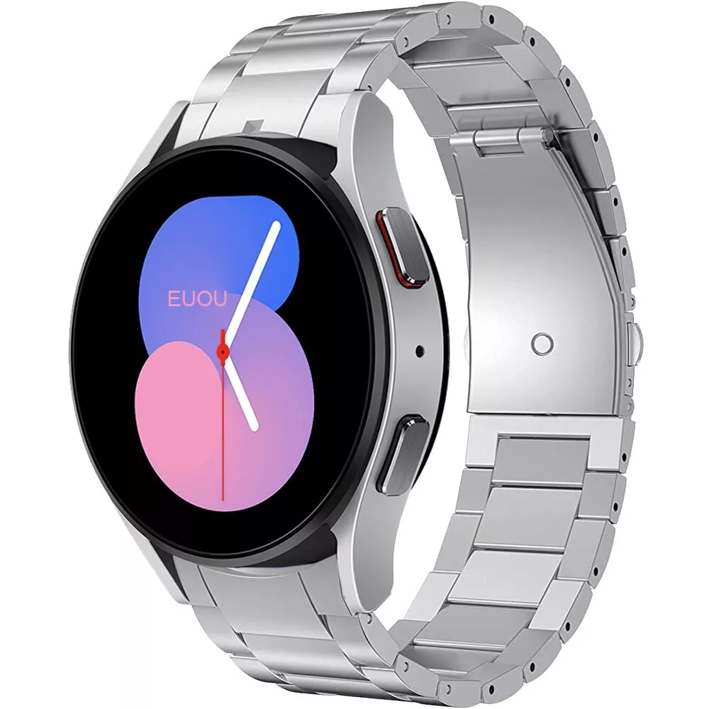 ALMNVO No Gaps Magnetic Bands for Samsung Galaxy Watch 5 Band 44mm