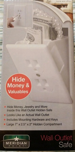 Home Furniture Diy New Fake Wall Outlet Hidden Compartment