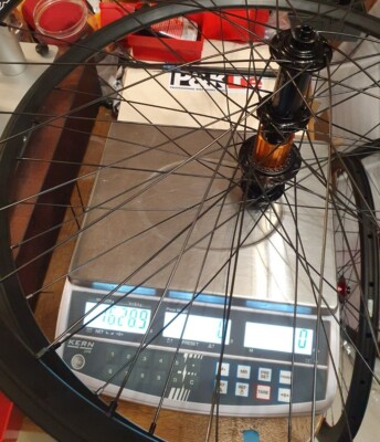 Velo Vorderrad 26 Alexrims DM22 Shimano Deore HB-M525A (Gebraucht) in