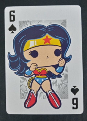 Funko Pop DC Comics Playing Card Wonder Woman 6 Spades