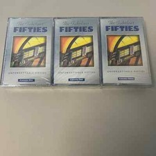 The Unforgettable Fifties Cassette Tapes Set of 3 NIP