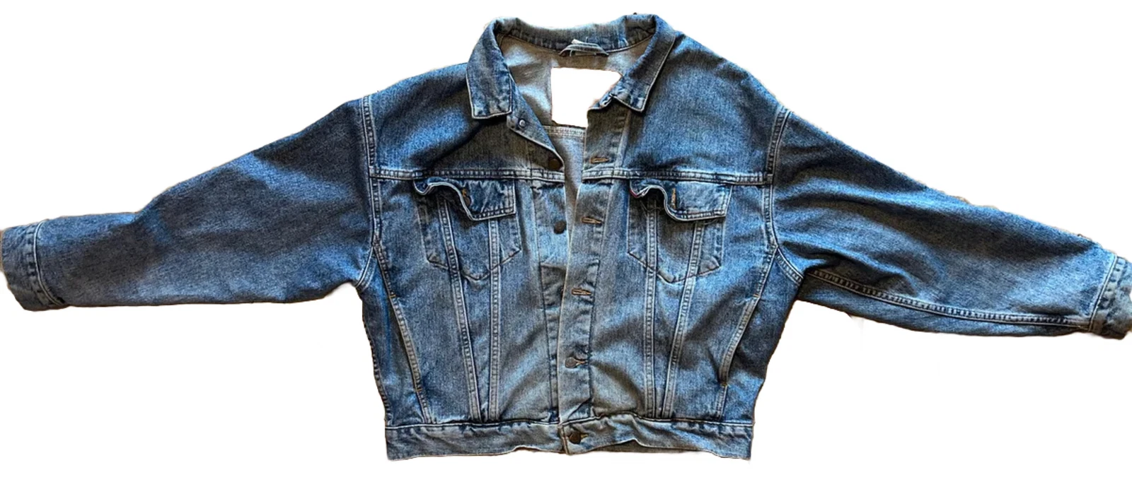 Vintage Levi Strauss & Co. Denim Jeans Jacket Original Riveted Sz LG 70598-4891