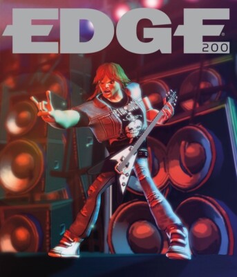 RARE LIMITED EDITION 120/200 GUITAR HERO GAME EDGE MAGAZINE COLLECTOR POSTCARD
