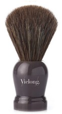 Shaving brush horsehair brown 21 mm VIE-LONG handmade in Spain horse hair