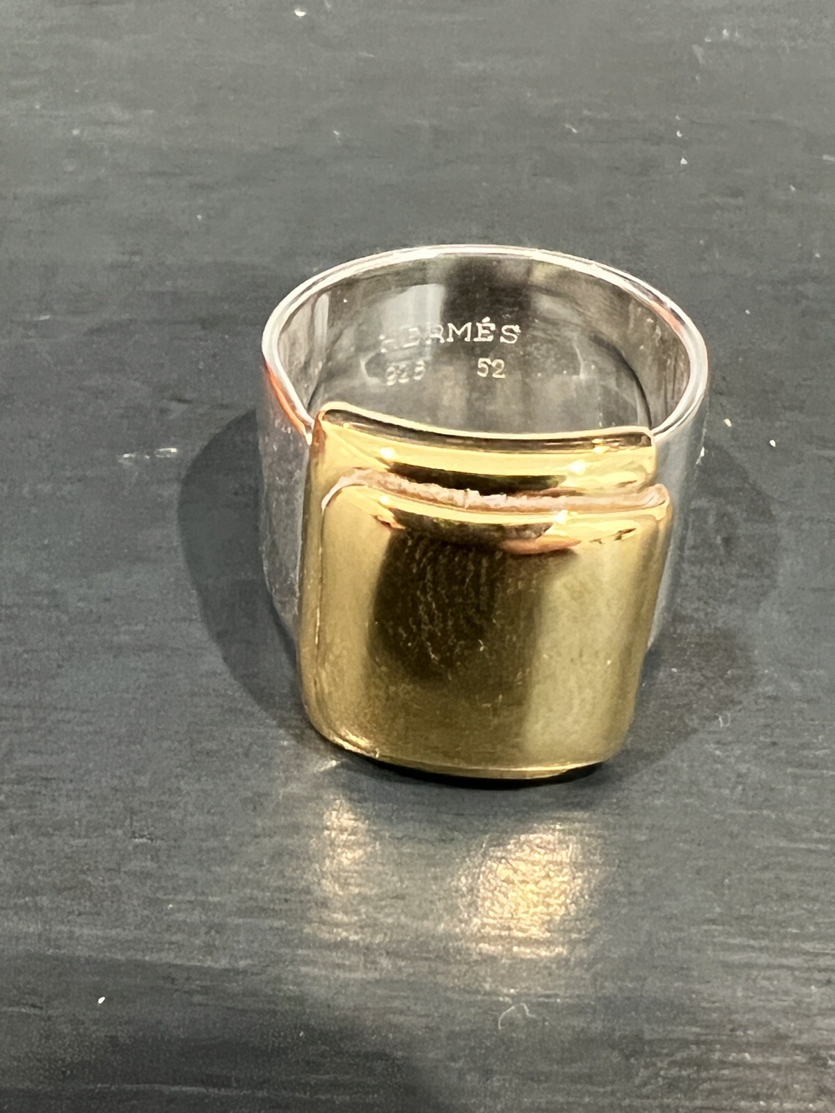 Hermes Silver Ring - image 3