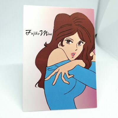 fujiko38 30 Fujiko Mine LUPIN THE THIRD CARDDASS MASTERS 1996 BANDAI Monkey