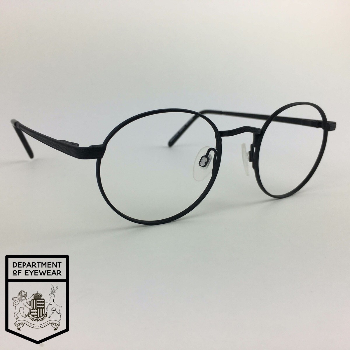 SPECSAVERS eyeglasses ATT BLACK ROUND glasses frame MOD: COLEMAN