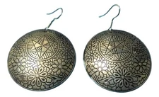 Handcrafted Moroccan Artisan David Star earrings