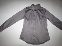Banana Republic Women's Non Iron Tailored Button Down Shirt Size 10 Gray on sale Banana Republic Women's Non Iron Tailored Button Down Shirt Size 10 Gray on sale