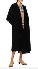 MAX MARA 101801 Madame Icon Coat Black US Sz ...