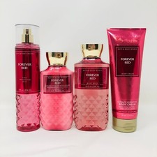 Bath Body Works FOREVER RED Mist, Cream, Lotion Body Wash U Choose