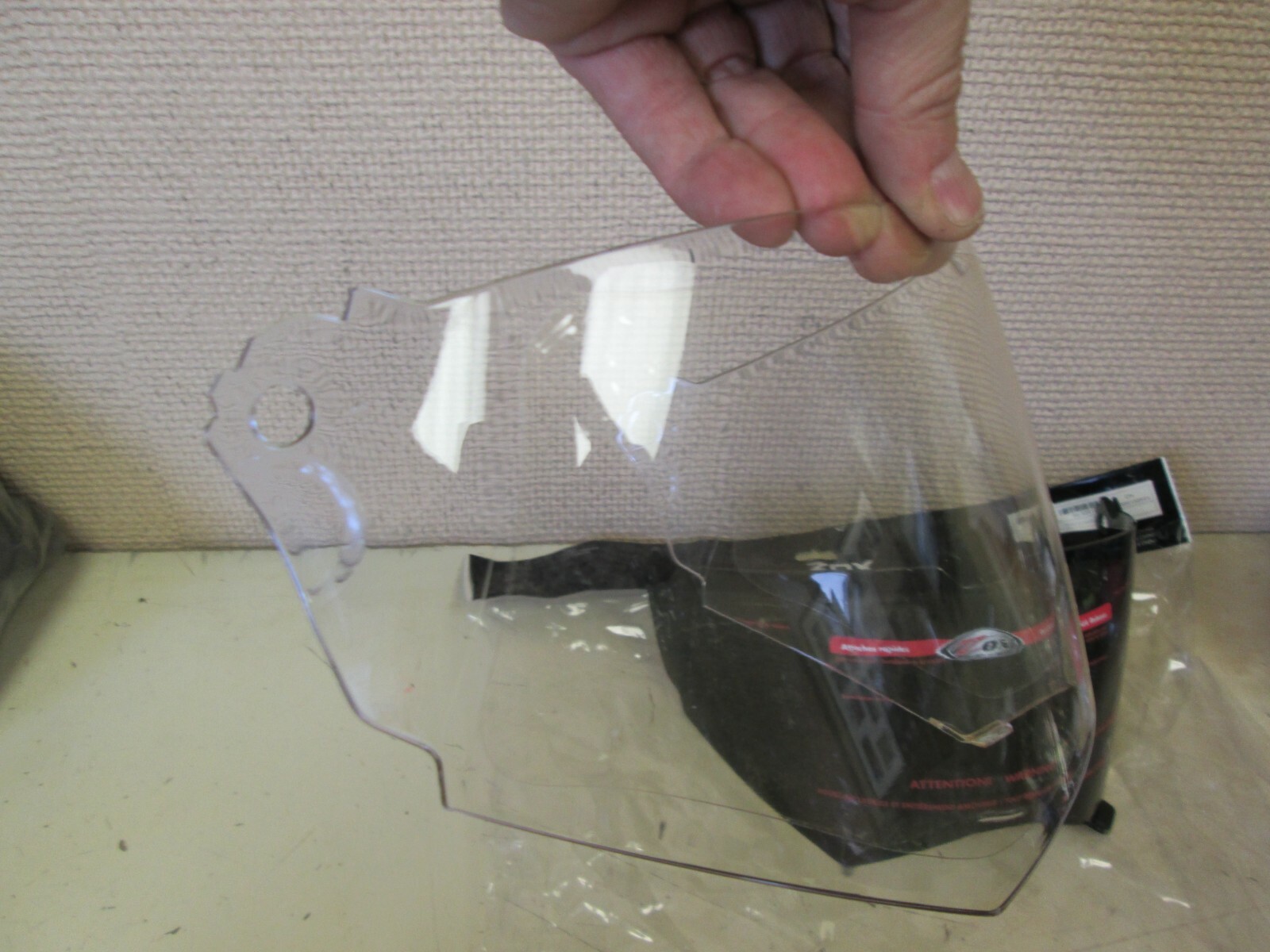 ZOX HELMET VISOR / FACE SHIELD 1 CLEAR + 1 SMOKE RUSH FX / RX / SFX DUAL SPORT eBay