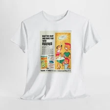 Fizzies Tablet Retro Unisex Tee, Nostalgic Drink Vintage Soda Pop Shirt, 50s 60s