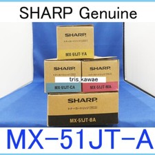 SHARP MX-51 Genuine Toner Cartrides 4-color set MX-51JT-BA,CA,MA,YA