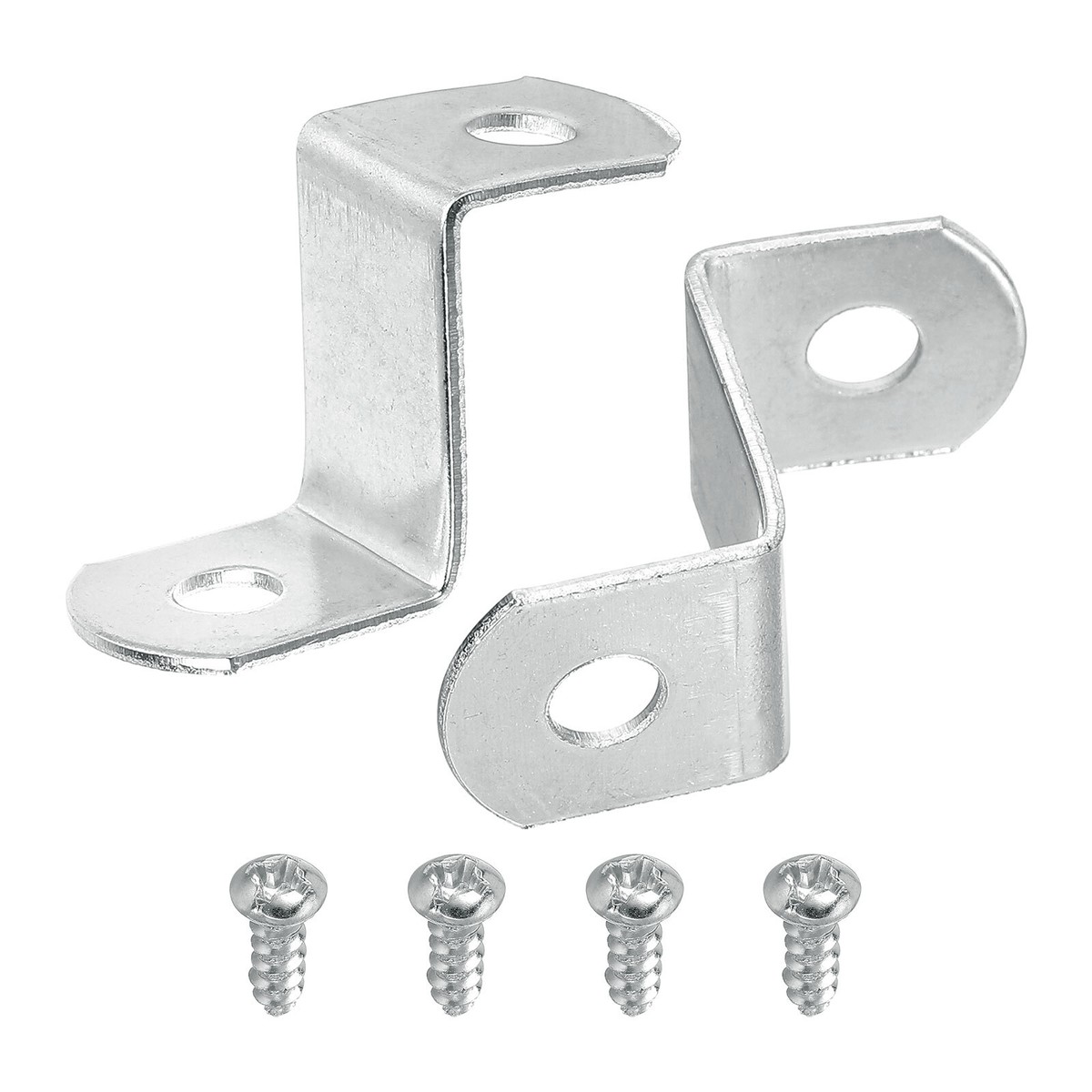 10Pcs 3/4&quot; Offset Canvas Clips, Picture Framing Mirror Clip with 2 