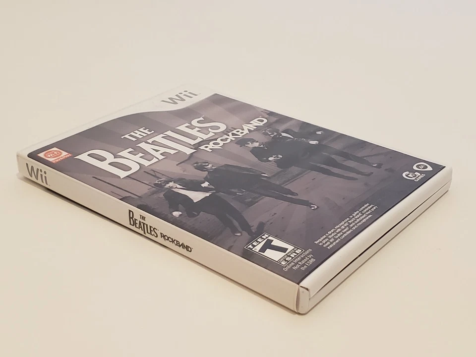 The Beatles: Rock Band Wii Game Complete Case With Manual - Image 3 of 4