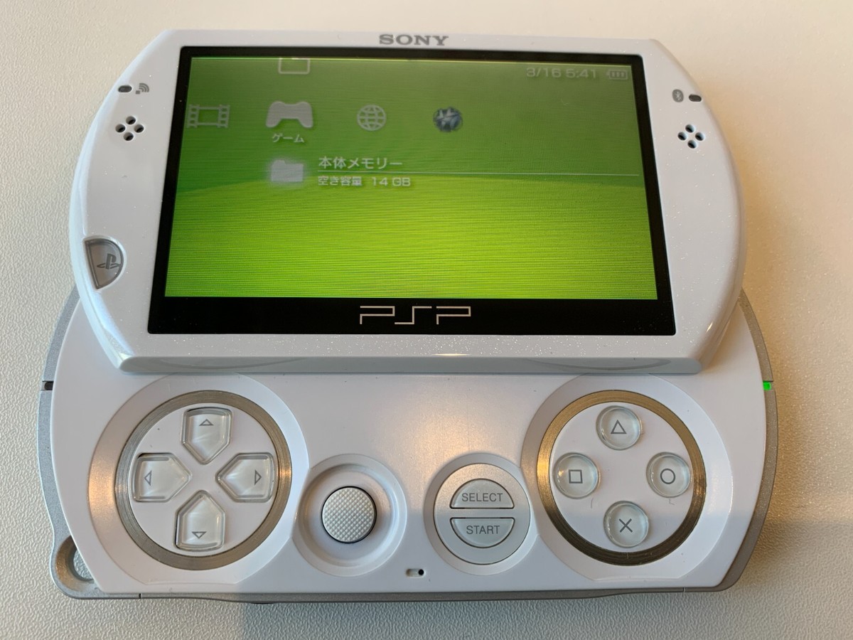 PSP Go 本体 ホワイト PSP Go Pearl White PSP N1000 PW Console only [H] | eBay