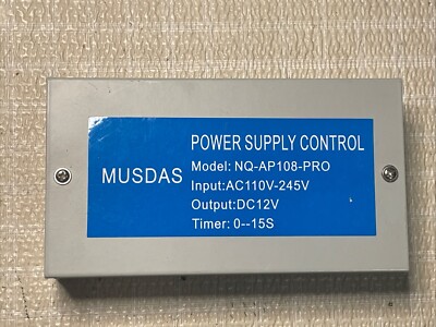 Power Supply 12V 5A for RFID Card Access Control System Door Lock Controller
