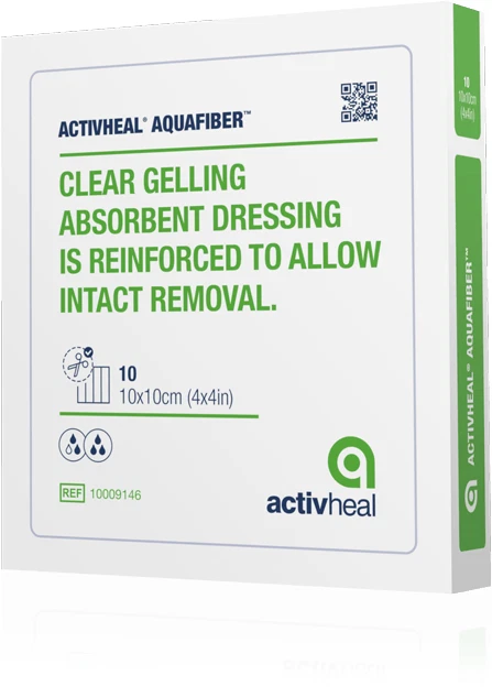 Activheal Aquafiber 10 x 10cm Pack of 10