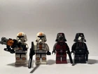 Lego Star Wars Sith Trooper and Clones from set 75001