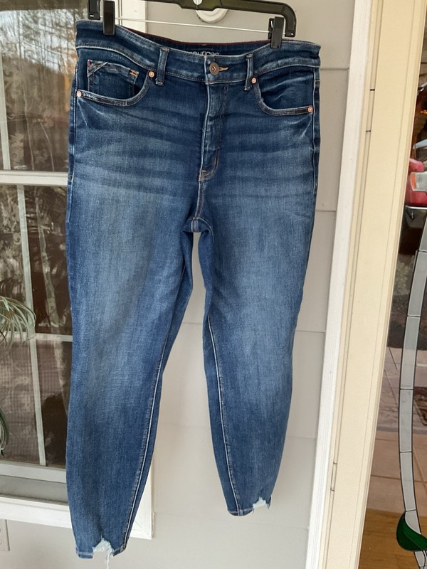 Maurices Jegging Skinny Jeans Womens Size 16w Reg Blue Meas. 37x29.5