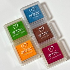 Set of 5 water-based stamp pads 7ecd29