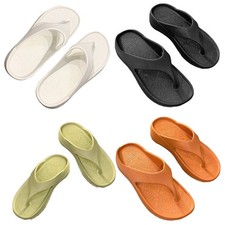 Thick Bottom Sea Flip-Flop Thong Sandals Summer Shoes Soft Bathroom Slippers