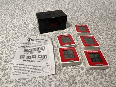 Scrabble Flash Electronic Word Game Hasbro 2010 Tiles Tested Works Complete