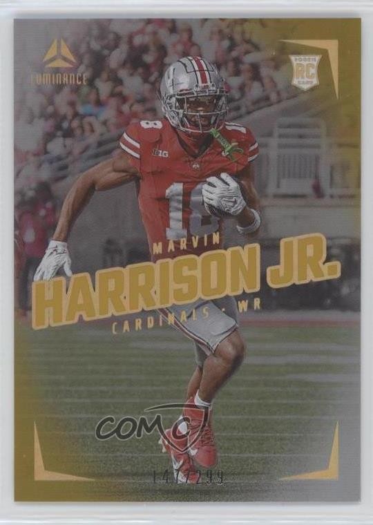 2024 Panini Luminance Rookies Gold /299 Marvin Harrison Jr #104 Rookie RC 06n5