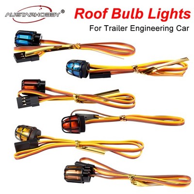 AUSTARHOBBY RC LED Flash Lights Alarm Lamp for RC Tractor Police Excavator Car