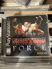 Fighting Force (PS1) PlayStation 1 - Complete w/ Manual & Registration Card 🔥🔥