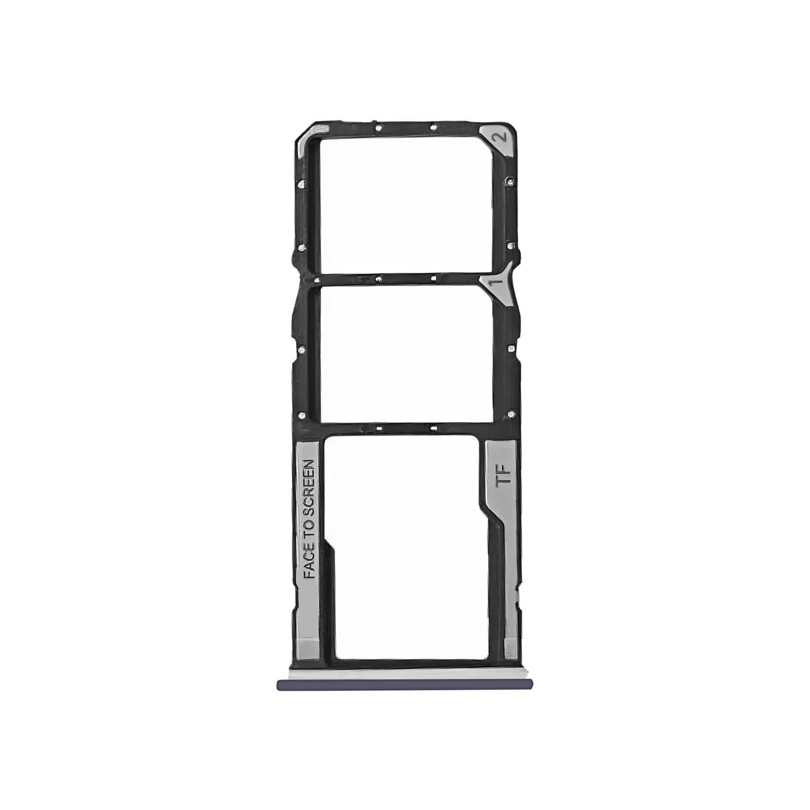 Tiroir carte SIM pour Xiaomi Redmi 14C Clappio de remplacement Violet