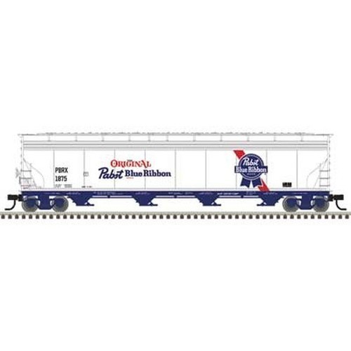 Atlas 50006993 N ACF 5748 4-Bay Abgedeckter Güterwagen Pabst Blue Ribbon #1899 | Zustand: Neu
