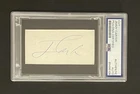 President Jimmy Carter Signed Cut Signature Autographed Slabbed PSA/DNA 08