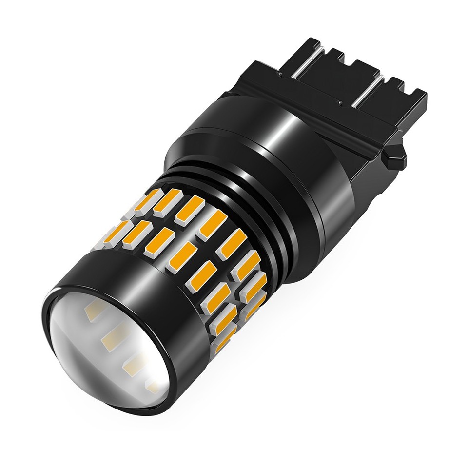 AUXITO Yellow Amber 3157 LED Turn Signal Parking Light Blinker - Foto 11