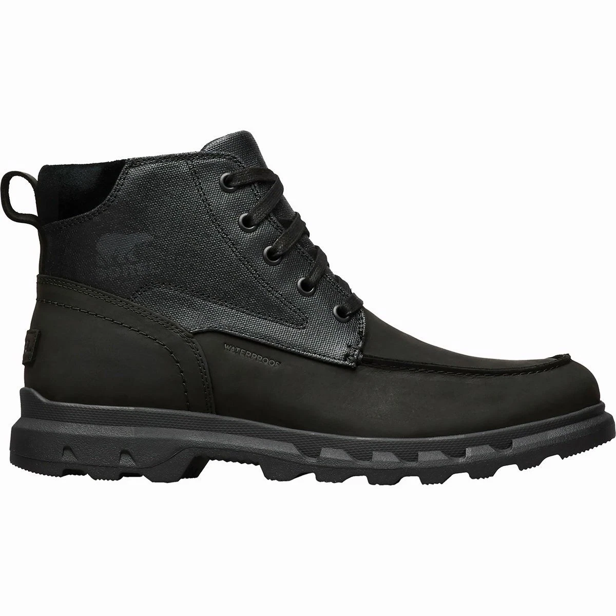 Sorel Men’s Portzman Moc Toe Boots Size 12 Black Quarry