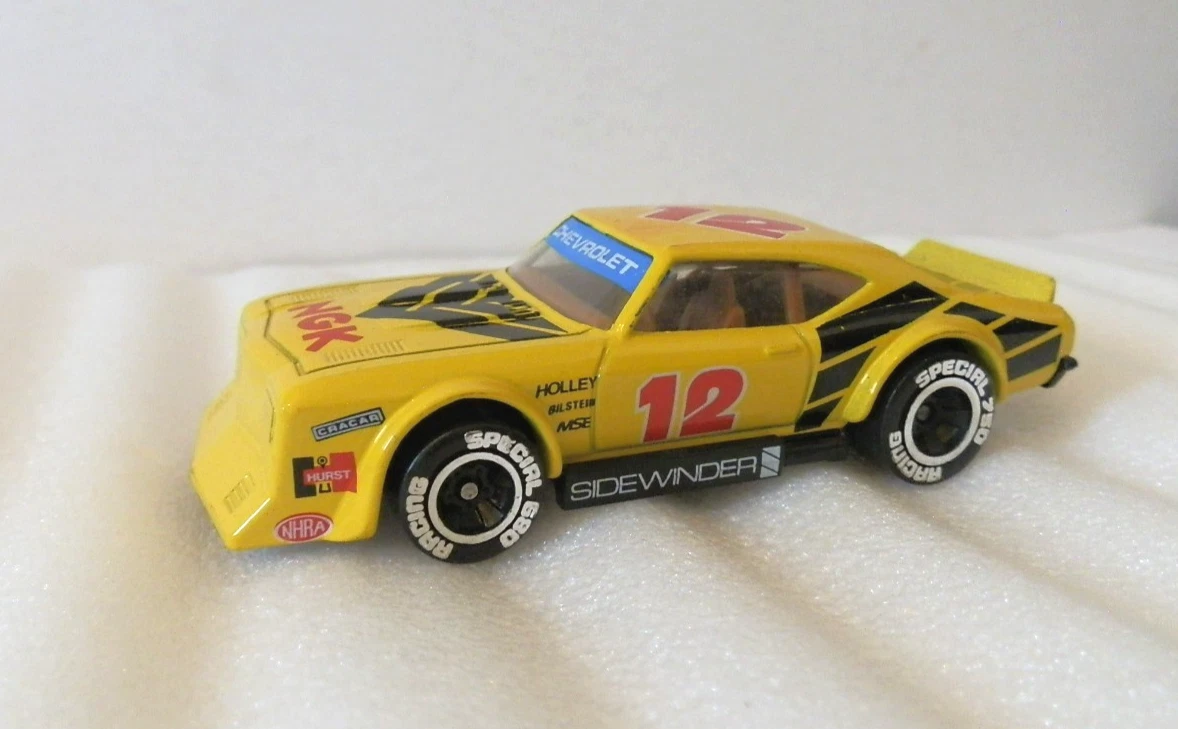 Voiture Miniature Matchbox Pro-Stocker 1983 - Échelle 1:40 - Jaune - Vintage Rare - Occasion
