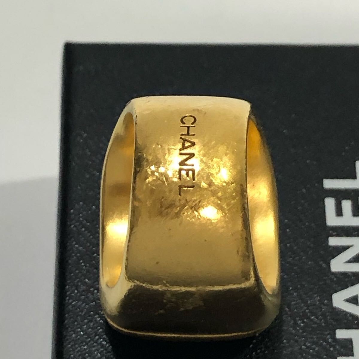 CHANEL Ring Tortoiseshell Coco Mark (Pipe XY90 D0… - image 7