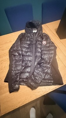 Canada Goose Down Jacket HyBridge Hooded Full Zip black XL