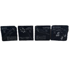 Unique Slate Golf Coasters Set of 4, Taylormade Driving McIlroy Fowler Open Box