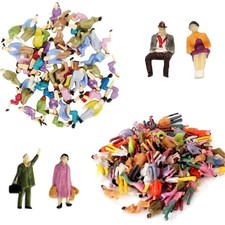 Detailreiche 60 Miniaturfiguren mit verschiedenen Posen -  für Dioramen