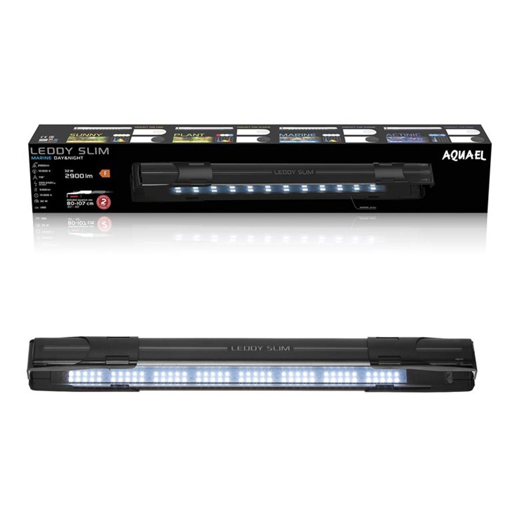 Aquael Leddy Slim Marine Day&Night 32W 80-100cm plafoniera LED 10000°K