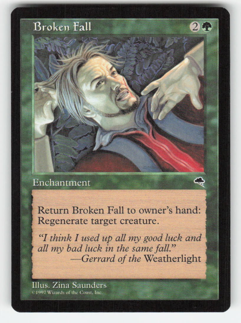 Broken Fall 216 Common Near Mint