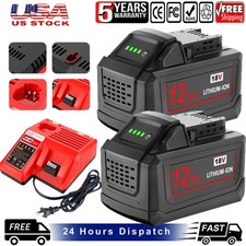 For Milwaukee For M18 18V Extended Capacity Battery/Charger 48-11-1815 USA STOCK