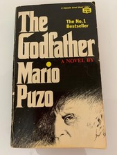 The Godfather by Mario Puzo PB Fawcett Q1388 13th Print 1969 Pre-Movie Good